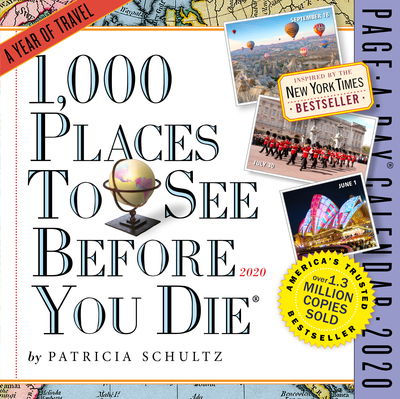 Cover for Patricia Schultz · 2020 1,000 Places to See Before You Die Colour Page-A-Day Calendar (Kalender) (2019)