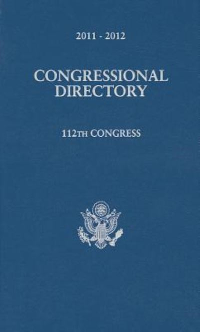 Cover for Joint Committee on Printing · Official Congressional Directory (Cloth) (Hardcover Book) (2011)