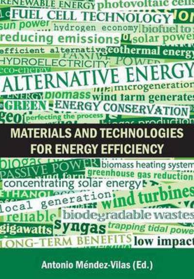 Cover for Antonio Mendez-Vilas · Materials and Technologies for Energy Efficiency (Paperback Book) (2015)