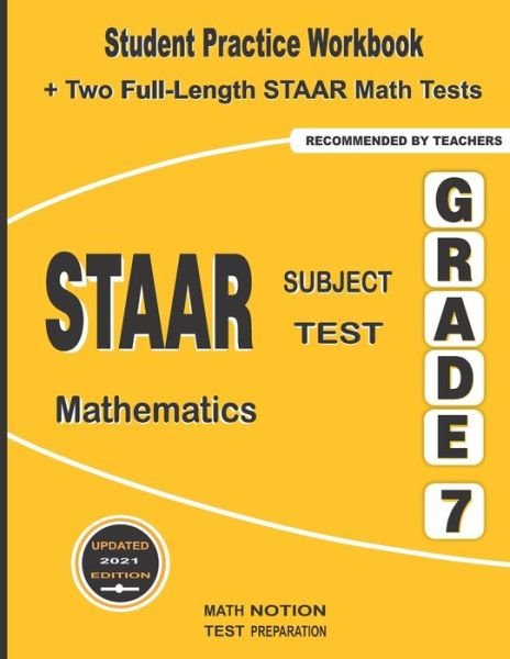 Cover for Michael Smith · STAAR Subject Test Mathematics Grade 7 (Paperback Book) (2021)