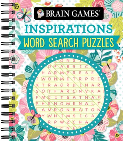 Cover for Publications International Ltd. · Brain Games - Inspirations Word Search Puzzles (Book) (2023)