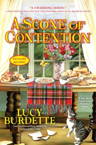 Cover for Lucy Burdette · A Scone of Contention (Paperback Book) (2022)