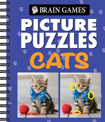 Cover for Publications International Ltd. · Brain Games - Picture Puzzles (Spiralbuch) (2021)