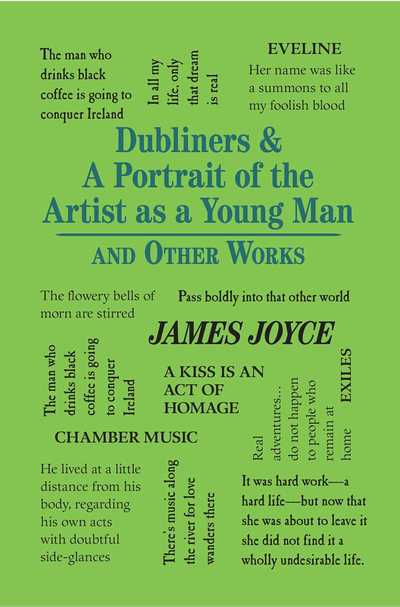 Cover for James Joyce · Dubliners &amp; A Portrait of the Artist as a Young Man and Other Works - Word Cloud Classics (Paperback Book) (2019)