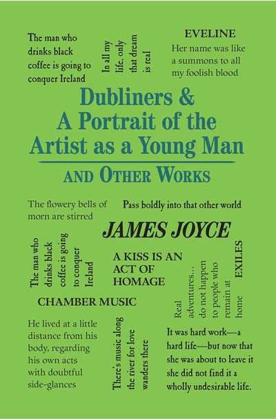 Cover for James Joyce · Dubliners &amp; A Portrait of the Artist as a Young Man and Other Works - Word Cloud Classics (Paperback Bog) (2019)