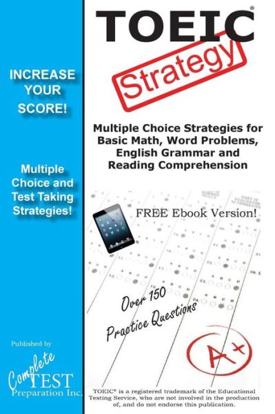 Cover for Complete Test Preparation Inc · Toeic Strategy! Winning Multiple Choice Strategies for the Toeic Exam (Paperback Book) (2015)