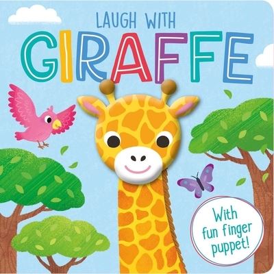 Cover for Igloobooks · Laugh with Giraffe (Board book) (2020)