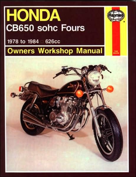 Cover for Haynes Publishing · Honda CB650 Sohc Fours (78 - 84) (Paperback Book) [2 Revised edition] (1988)