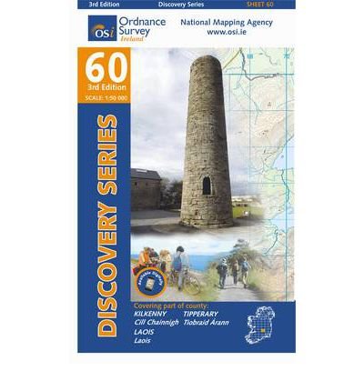 Cover for Ordnance Survey Ireland · Discovery Map 60 Kilkenny Laois Tipperar (Kort) [3 Revised edition] (2011)