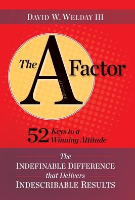 Cover for David Welday · The A Factor (Hardcover Book) (2019)