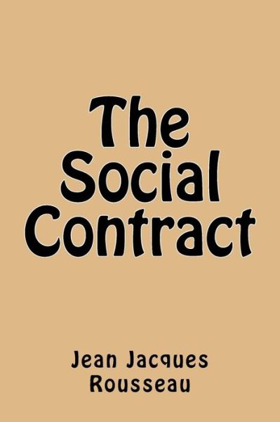 Cover for Jean Jacques Rousseau · The Social Contract (Paperback Book) (2017)