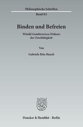 Cover for Hauch · Binden und Befreien. (Book) (2014)