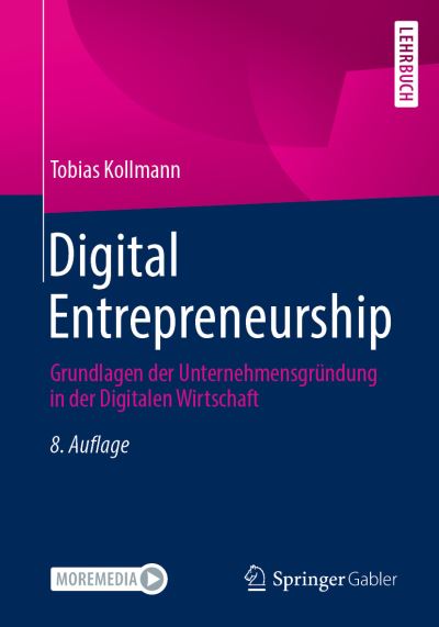 Cover for Tobias Kollmann · Digital Entrepreneurship (Book) (2022)