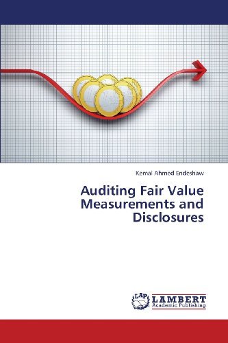 Cover for Kemal Ahmed Endeshaw · Auditing Fair Value Measurements and Disclosures (Pocketbok) (2013)