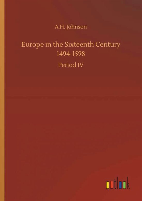 Cover for Johnson · Europe in the Sixteenth Century (Book) (2018)