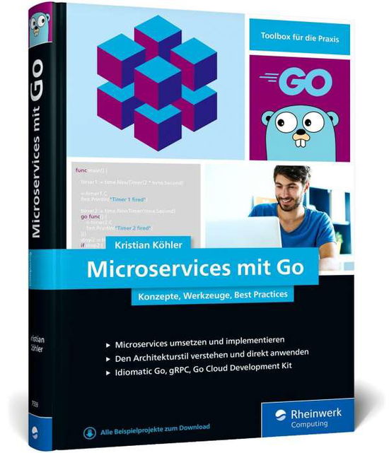 Cover for Köhler · Microservices mit Go (Bok)