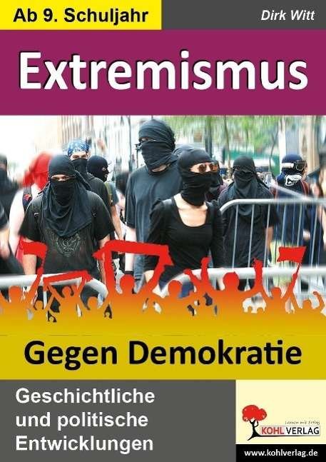 Cover for Witt · Extremismus - Gegen Demokratie (Book)