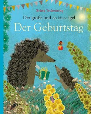 Cover for Britta Teckentrup · Der große und der kleine Igel / Der Geburtstag (Book) (2025)