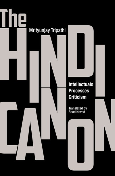 Cover for Mrityunjay Tripathi · The Hindi Canon – Intellectuals, Processes, Criticism (Hardcover Book) (2019)
