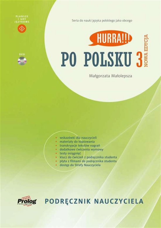 Cover for Malgorzata Malolepsza · HURRA!!! PO POLSKU New Edition: Teacher's Handbook: 3 (Book) (2021)