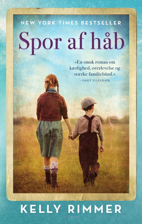 Cover for Kelly Rimmer · Spor af håb (Indbundet Bog) [1. udgave] (2023)