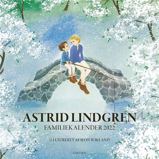 Astrid Lindgren familiekalender 2022 - Astrid Lindgren - Bøger - CARLSEN - 9788727002590 - 3. september 2021