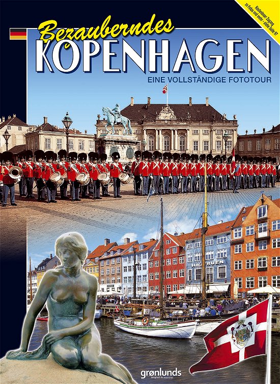Cover for Grønlunds · Wonderful Copenhagen: Bezauberndes Kopenhagen, Tysk (Hæftet bog) [7. udgave] (2018)