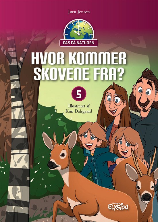 Cover for Jørn Jensen · Pas på naturen: Hvor kommer skovene fra? (Hardcover Book) [1º edição] (2022)