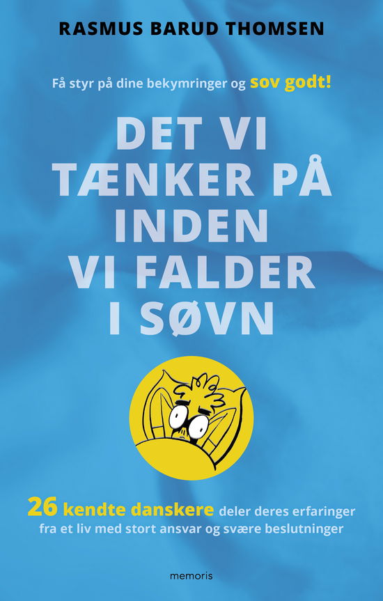 Cover for Rasmus Barud Thomsen · Det vi tænker på inden vi falder i søvn (Sewn Spine Book) [1.º edición] (2019)