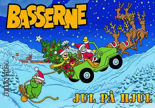 Cover for Basserne Julehæfte 2024 (Sewn Spine Book) (2024)