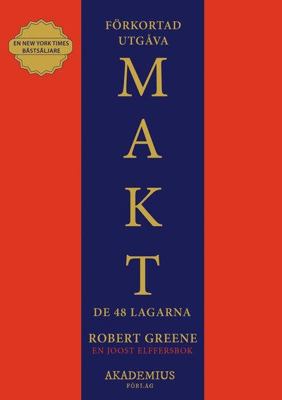 Cover for Robert Greene · Makt : de 48 lagarna (förkortad utgåva) (Book) (2024)