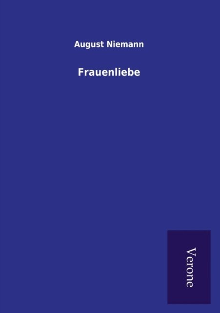Cover for August Niemann · Frauenliebe (Paperback Book) (2016)