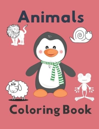 Cover for Elizabeth Smith · Animals Coloring Book (Pocketbok) (2021)