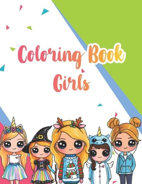 Cover for Cute Coloring Book Edition · Coloring Book Girls (Pocketbok) (2020)