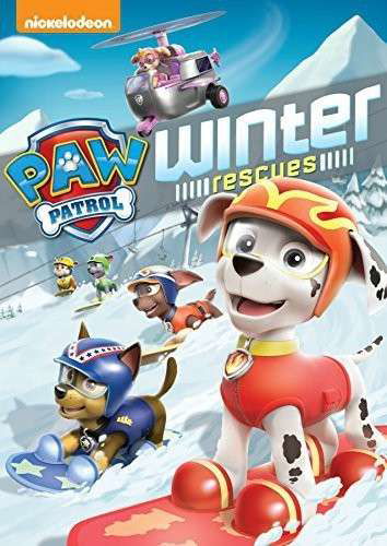Cover for Paw Patrol: Winter Rescues (DVD) (2014)