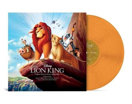 Cover for The Lion King (Soundtrack) (LP) [Limited Orange Vinyl edition] (2023)