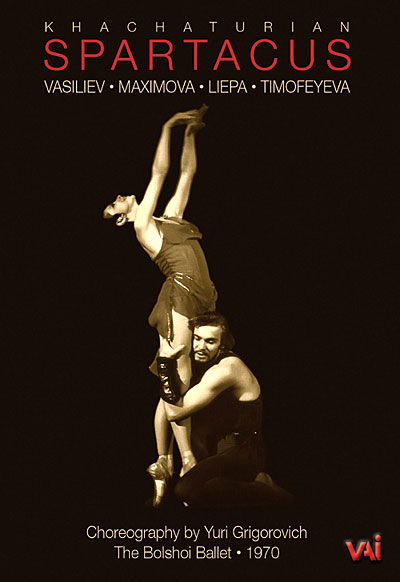 Cover for Khachaturian / Bolshoi Ballet / Liepa / Zhuraitis · Spartacus (DVD) (2009)