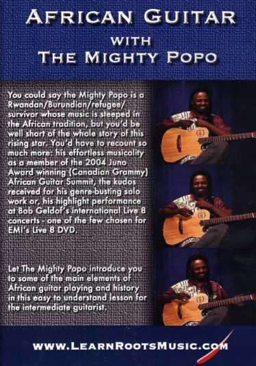 Cover for Mighty Popo · African Guitar (DVD) (2006)