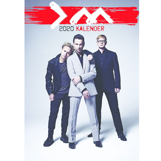 2020 Calendar (German) - Depeche Mode - Produtos - VYDAVATELSTIVI - 0616906766591 - 1 de junho de 2019