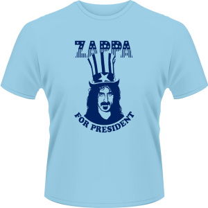 Frank Zappa · Zappa for President (Blue) (T-shirt) [size M] [Blue edition] (2012)