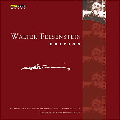 Cover for Beethoven / Janacek / Mozart / Verdi / Felsenstein · Walter Felsenstein Edition (DVD) [Limited edition] [Box set] (2008)