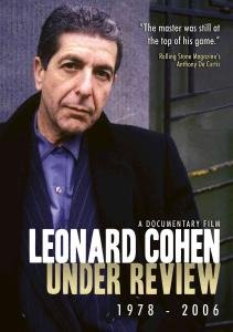 Under Review 1978  2006 - Leonard Cohen - Elokuva - SEXY INTELLECTUAL - 0823564513591 - maanantai 2. kesäkuuta 2008