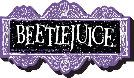 Cover for Beetlejuice · BEETLEJUICE - Logo - Chunky Magnet (Legetøj)