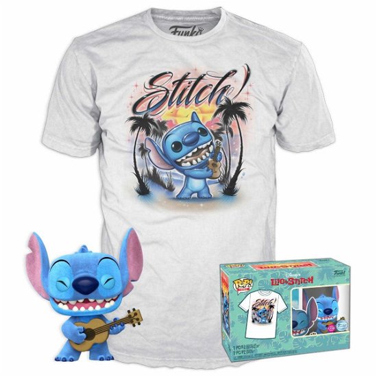Cover for Funko · Disney: Funko Pop! &amp; Tee - Lilo &amp; Stitch - Ukelele Stitch (T-Shirt Unisex Tg S) (Toys) (2023)