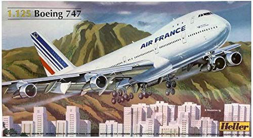 Cover for Heller · 1/125 Boeing B-747 Air France (Speelgoed)