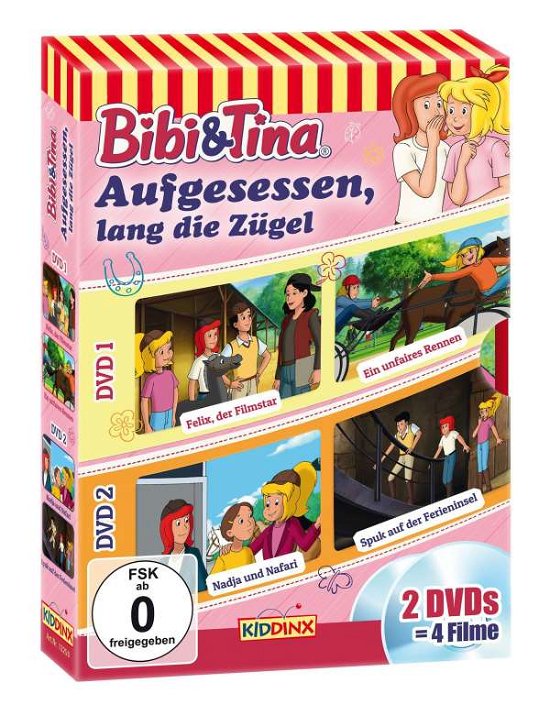 Cover for Bibi &amp; Tina · Dvd-box V:aufgesessen,lang Die Zügel (DVD) (2020)