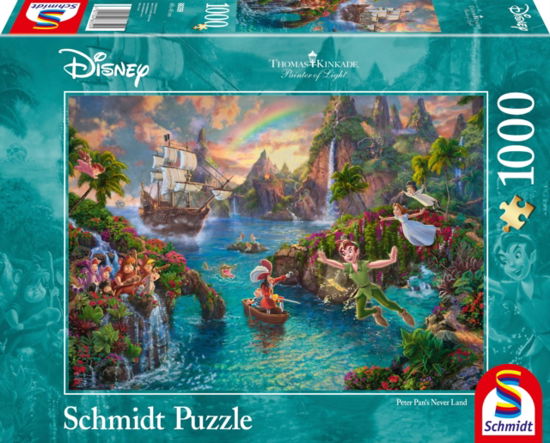 Cover for Coiled Springs · Schmidt - Thomas Kinkade: Disney Peter Pan 2021 edition (Puslespill)