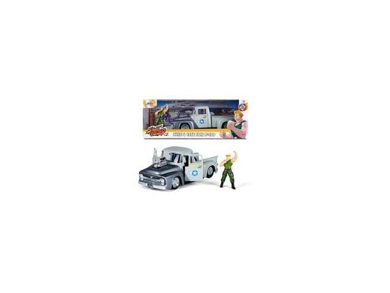 Guile & 1956 Ford F-100 - 1:24 - Street Fighter - Merchandise - Dickie Spielzeug - 4006333084591 - 