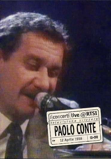 Cover for Paolo Conte · Conte Live @ Rtsi (DVD) (2006)