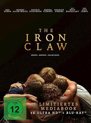 Cover for The Iron Claw (4k Uhd) · The Iron Claw Uhd Mediabook (4K Ultra HD) (2024)